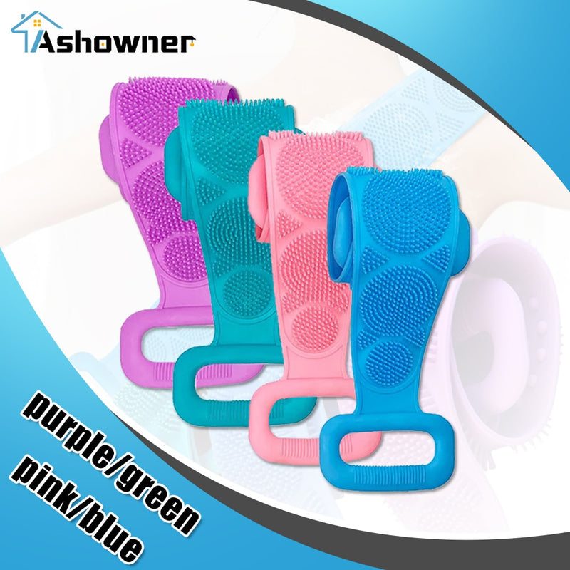 Silicone Body Scrubbing Belt - Back Scrubber