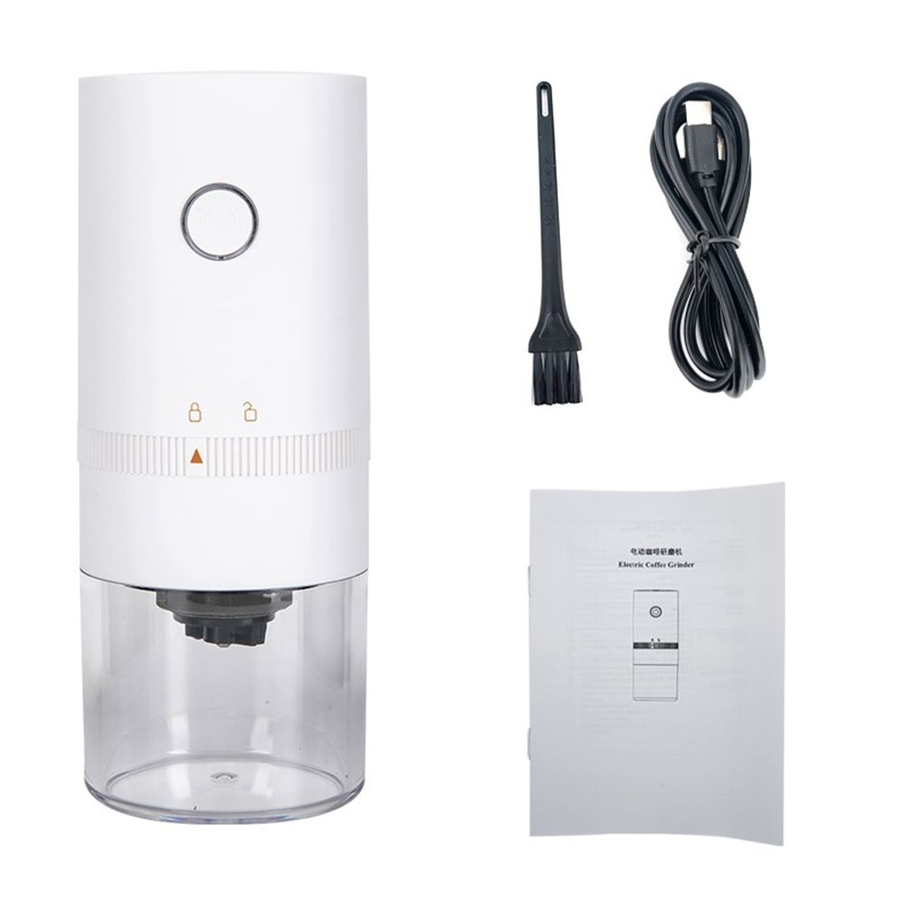Electric Coffee Bean Grinder - USB-C Charging