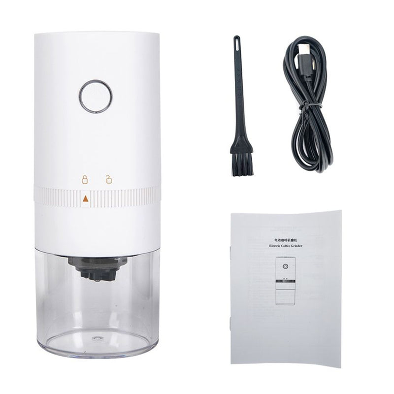 Electric Coffee Bean Grinder - USB-C Charging
