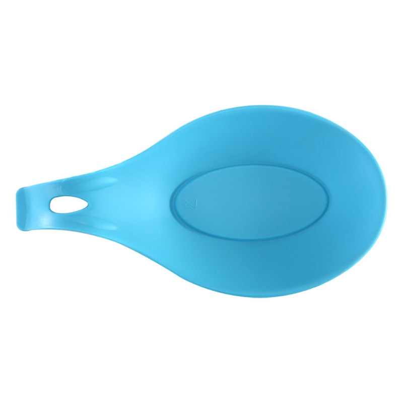 Silicone Multipurpose Spoon Rest Mat - Kitchen Utensil Holder
