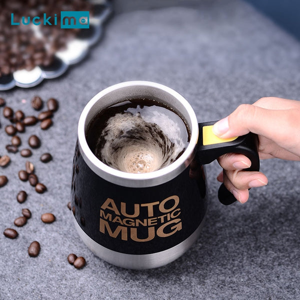 Automatic Self-Stirring Magnetic Mug - Milk Mixing Cup
