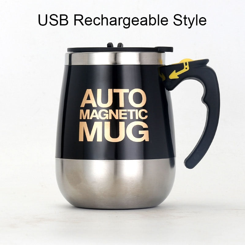 Automatic Self-Stirring Magnetic Mug - Milk Mixing Cup