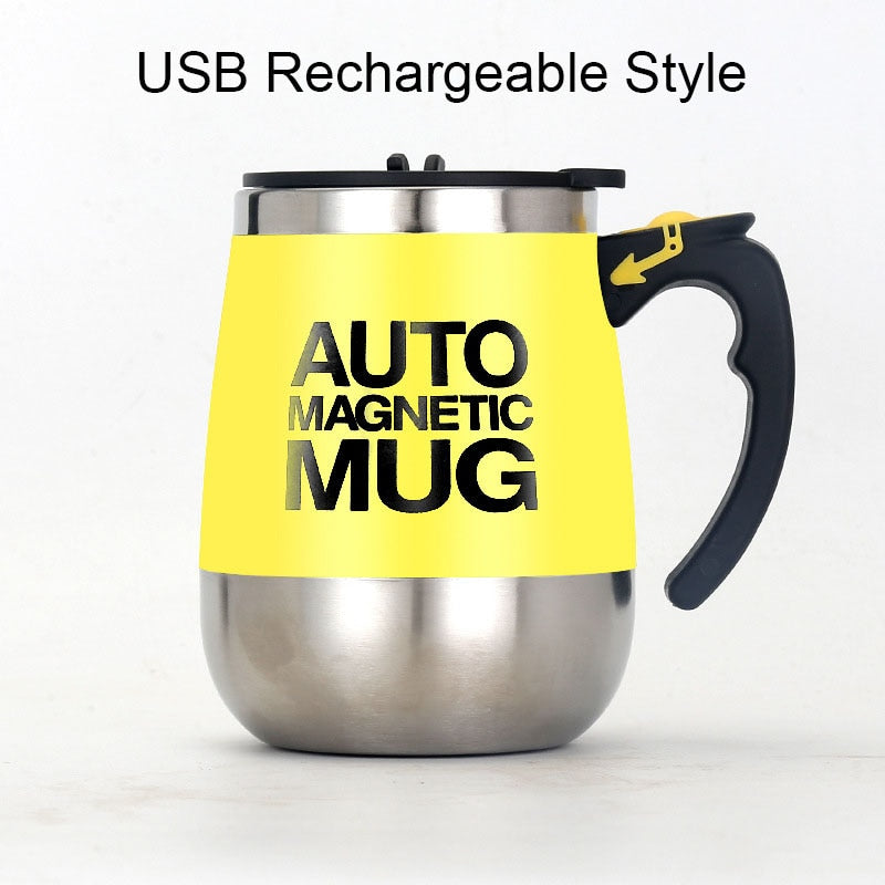 Automatic Self-Stirring Magnetic Mug - Milk Mixing Cup