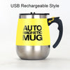 Automatic Self-Stirring Magnetic Mug - Milk Mixing Cup