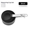 Stainless Steel Handle Measuring Spoon and Cup Set - Baking Kitchen Tools