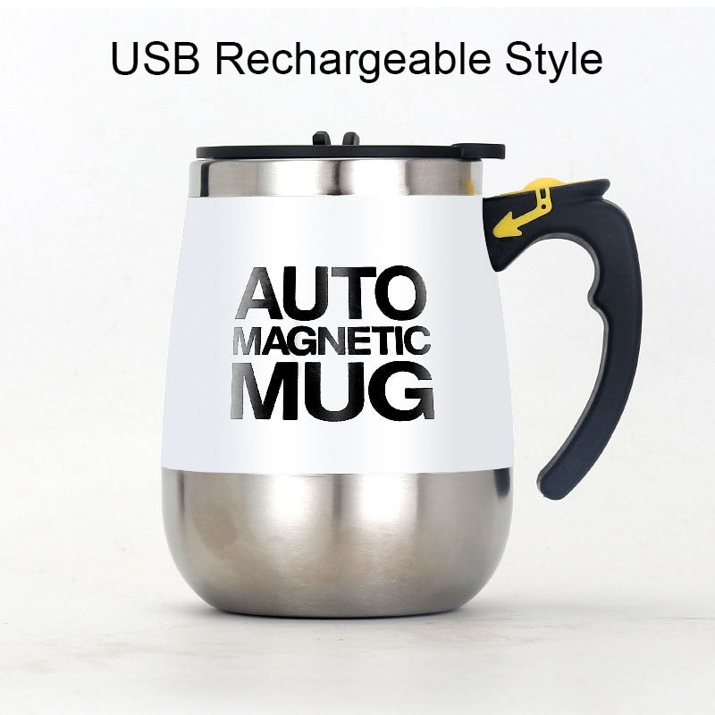 Automatic Self-Stirring Magnetic Mug - Milk Mixing Cup