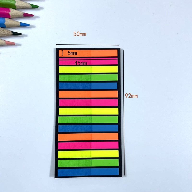 Mini Sticky Notes - Various Colours