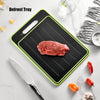 Double-Sided Cutting Board with Defrosting Function and Knife Sharpener