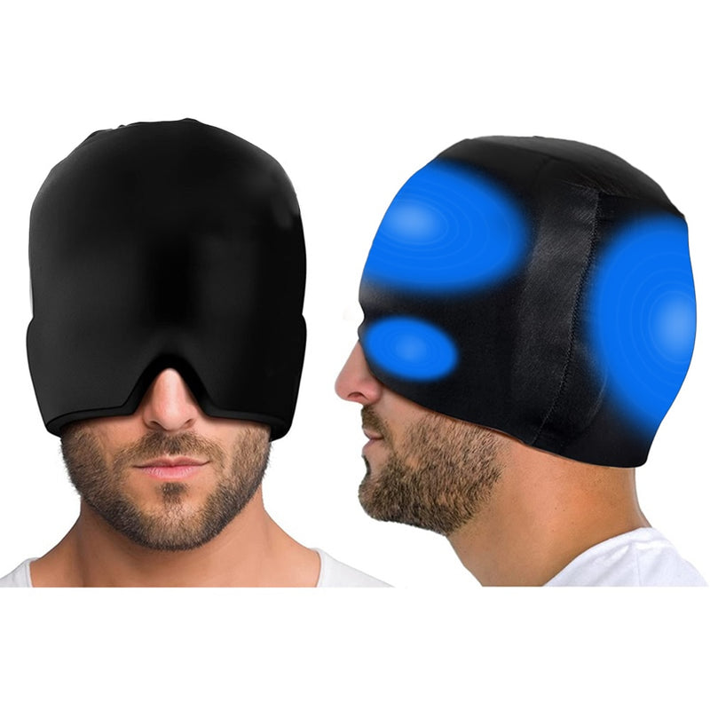 Hot & Cold Cap - Headache Relief Hat - Microwaveable or Freezer Proof