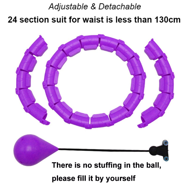 Adjustable Abdominal Fitness Hoop