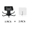 Kitchen and Bathroom Wall Hook Organizer - Multi-Purpose Storage