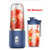 Portable Electric Juicer - 400ml Fruit Squeezer & Smoothie Blender