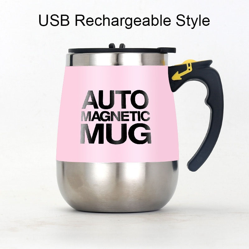 Automatic Self-Stirring Magnetic Mug - Milk Mixing Cup
