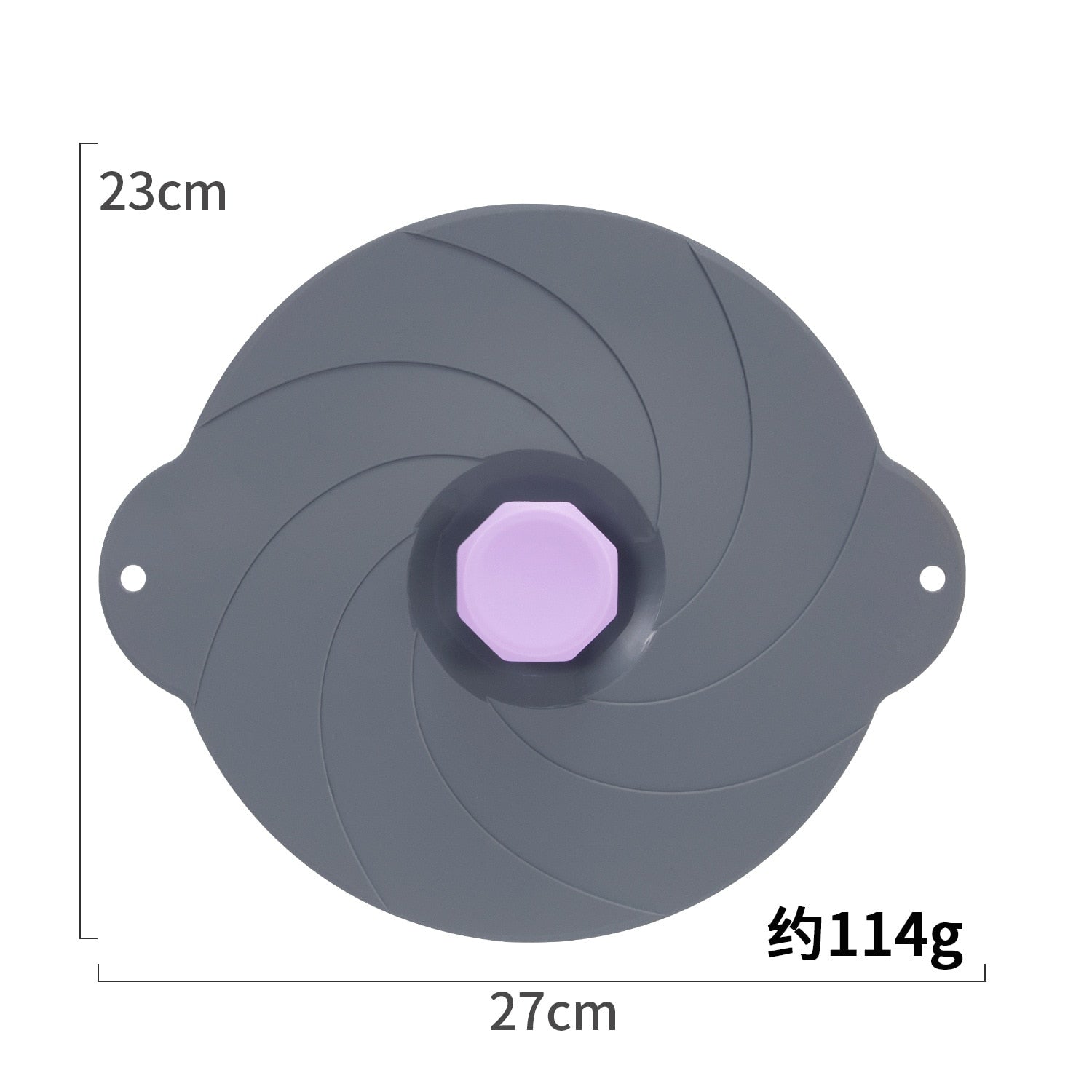 Silicone Suction Pan Lid - Microwave and Heat-Resistant Cover