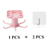 Kitchen and Bathroom Wall Hook Organizer - Multi-Purpose Storage