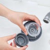 Kitchen Soap Dispensing Dishwashing Brush - Easy-to-Use Scrubber with Soap Dispenser