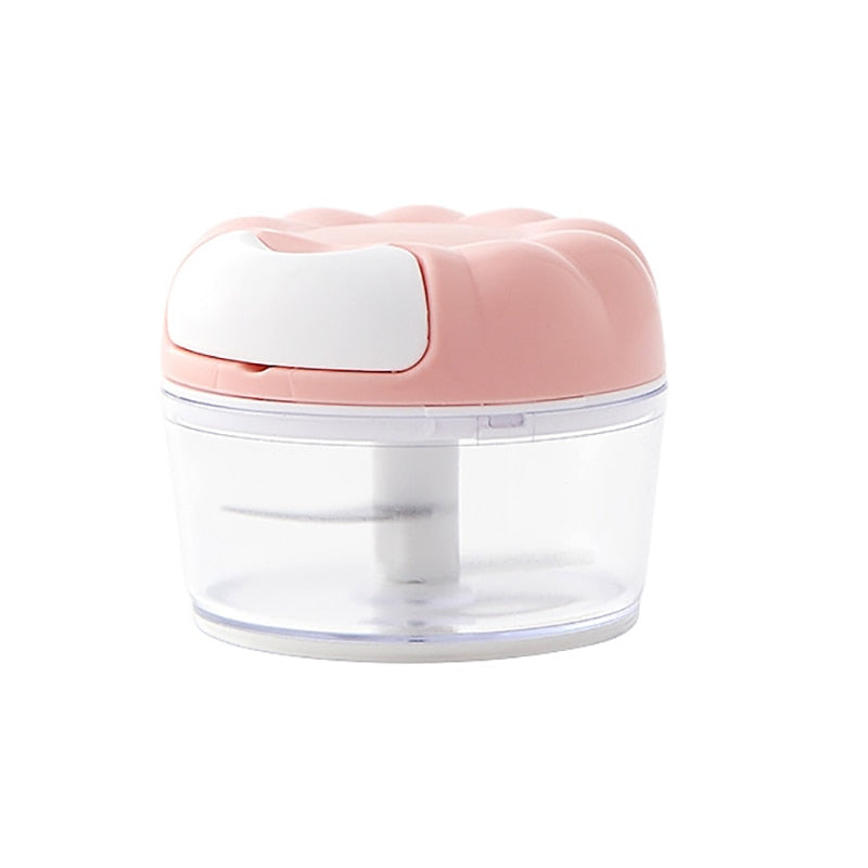 Portable Manual Food Cutter - Vegetable, Garlic, and Fruit Chopper