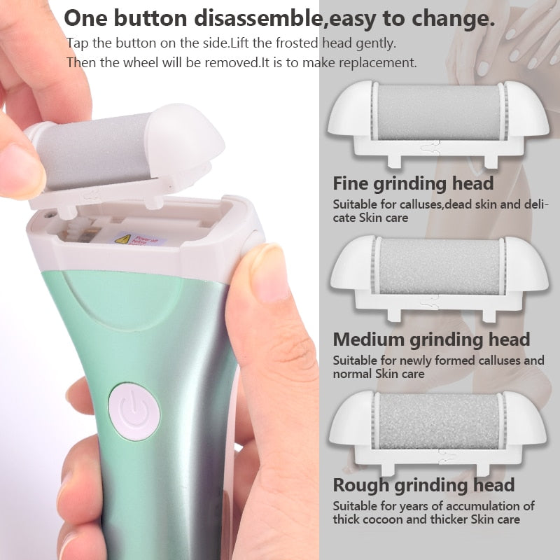 Electric Foot File for Heels - Pedicure Tool