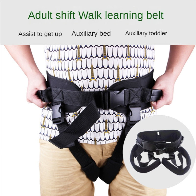 Rehabilitation Belt for Stroke and Hemiplegia Patients - Aid for Learning to Walk and Shifting in Bed